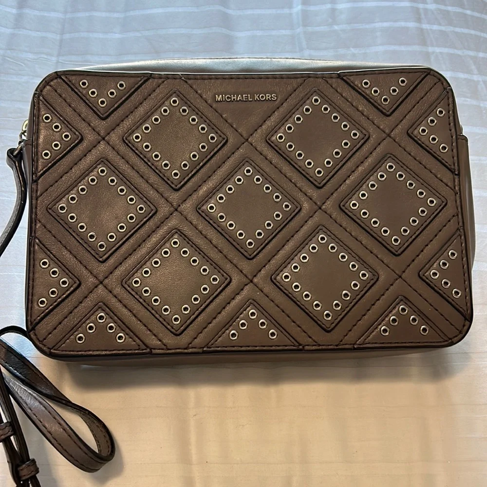 Michael Kors gray with silver details. - Picture 1 of 2
